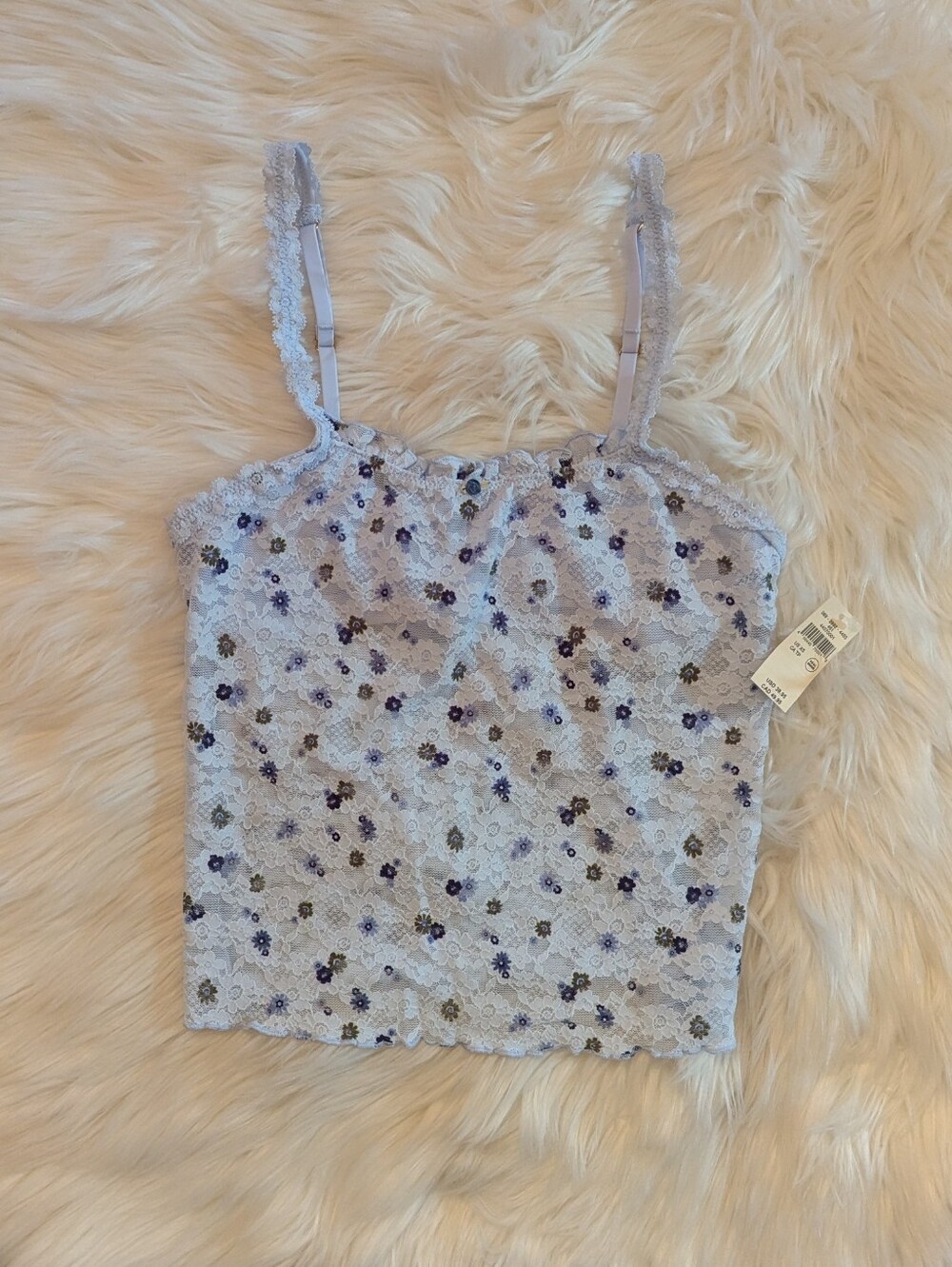 Aerie Show Off Vintage Lace Bra Top
